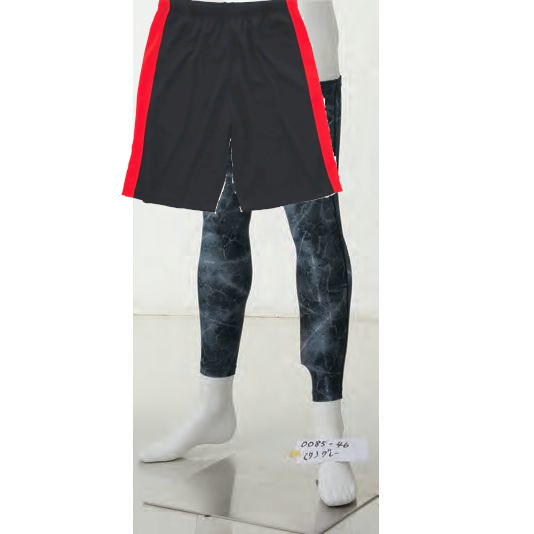 ブラック(パンツ)+グレー(レッグサポーター)