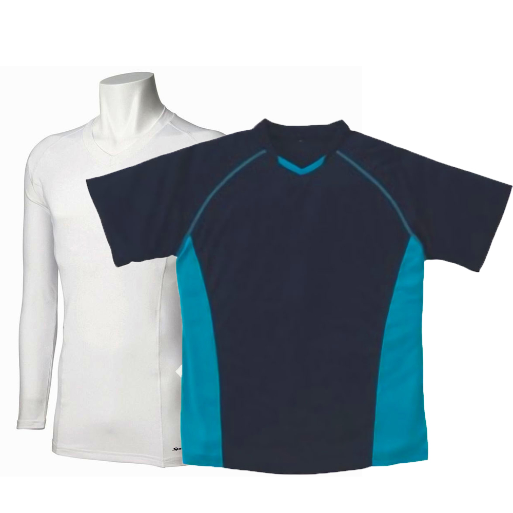 ネイビー(Outer) + ホワイト(Inner)