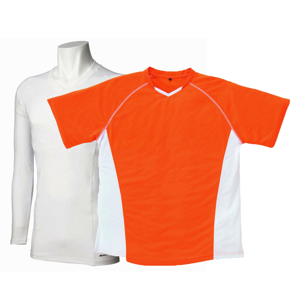 オレンジ(Outer) + ホワイト(Inner)