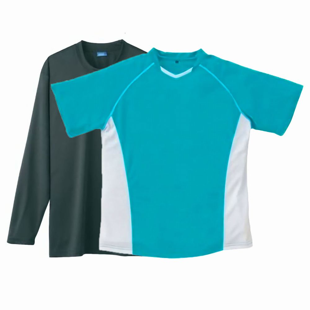 ターコイズ(Outer) + チャコールグレー(Inner)