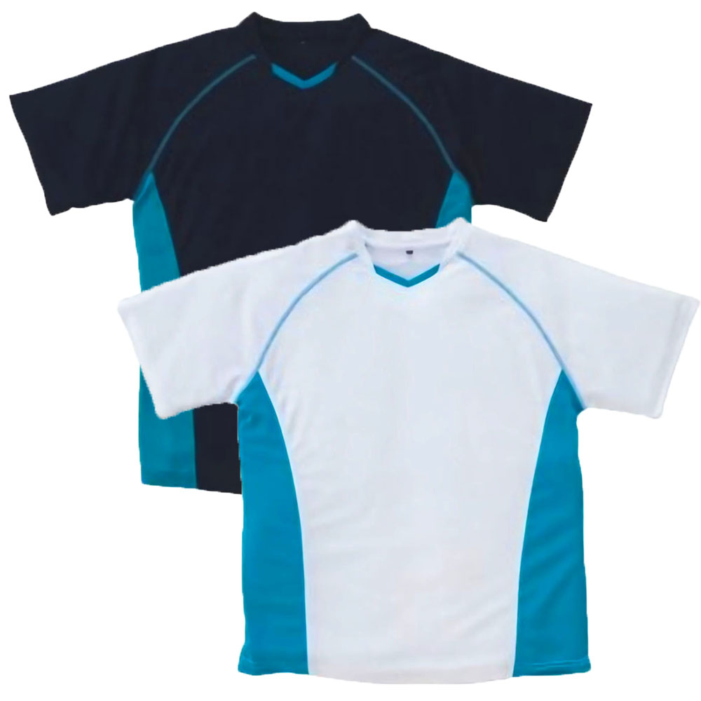 ホワイト・ターコイズ+ネイビー