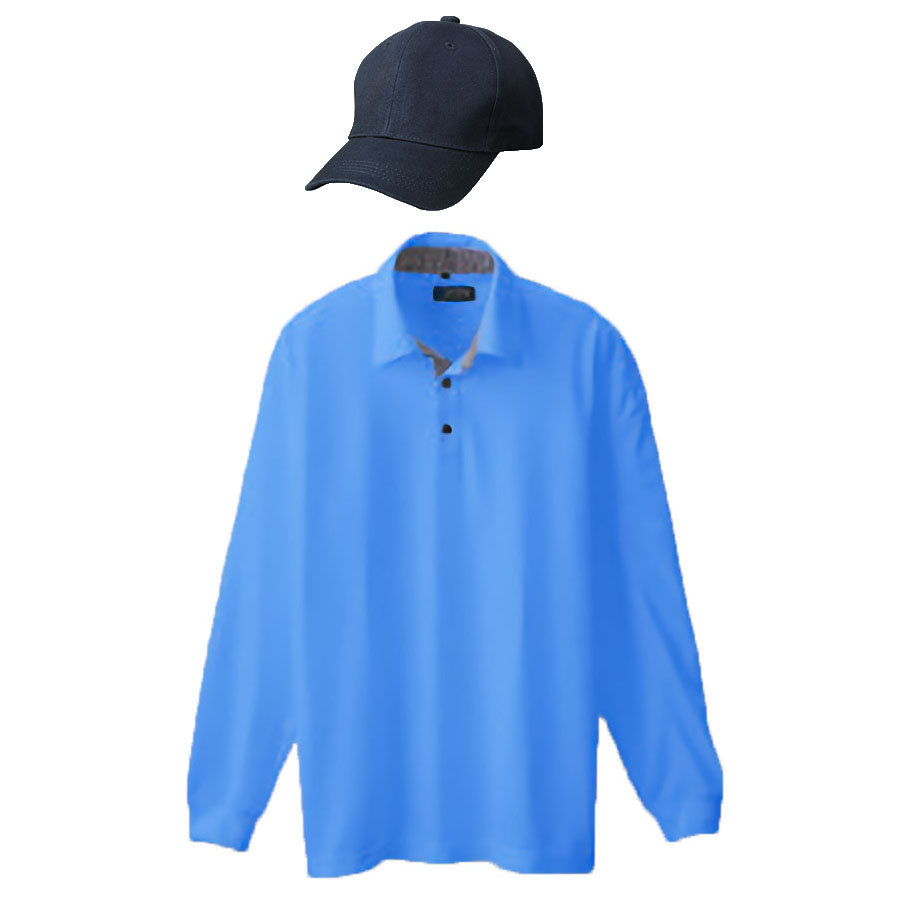 サックス+帽子(ネイビー)