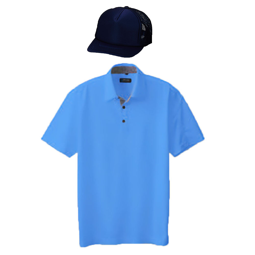 サックス+帽子(ネイビー)