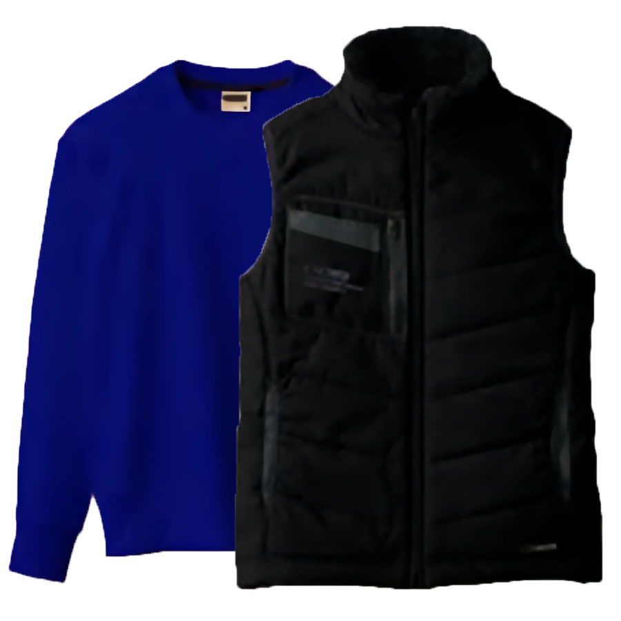 ネイビー(Outer)+ロイヤルブルー(Inner)