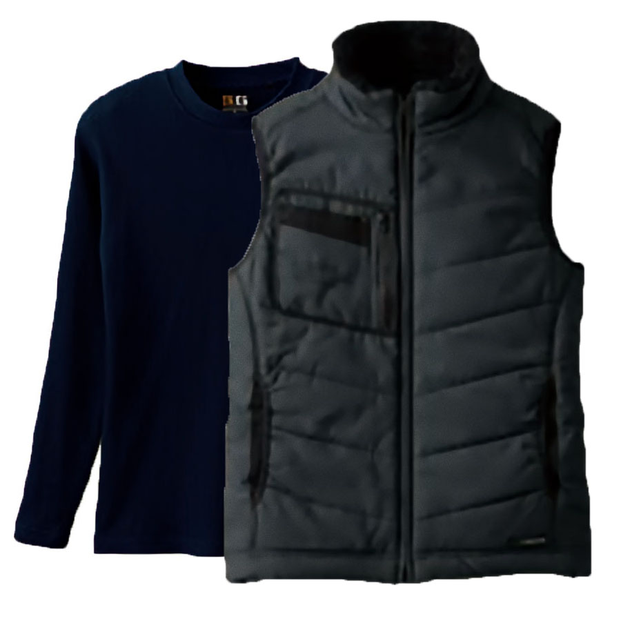 チャコールグレー(Outer)+ネイビー(Inner)