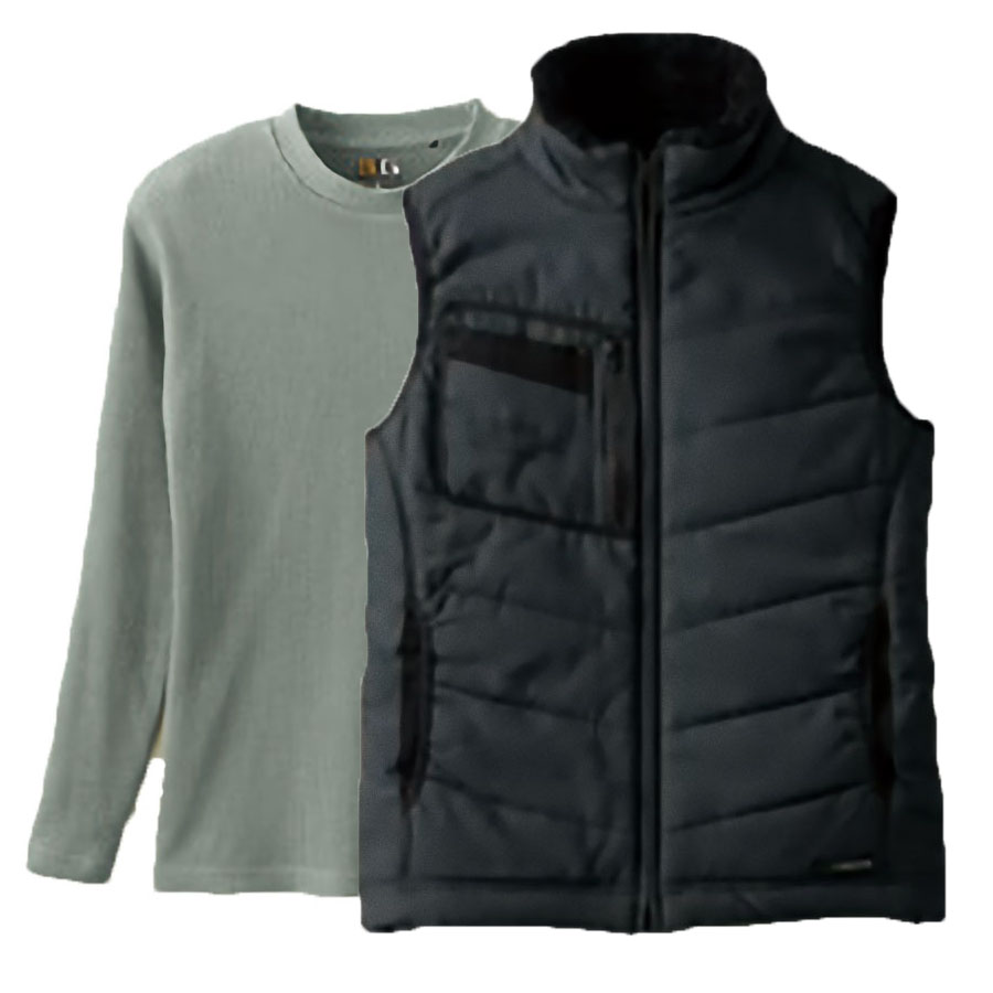 チャコールグレー(Outer)+ヘザーグレー(Inner)