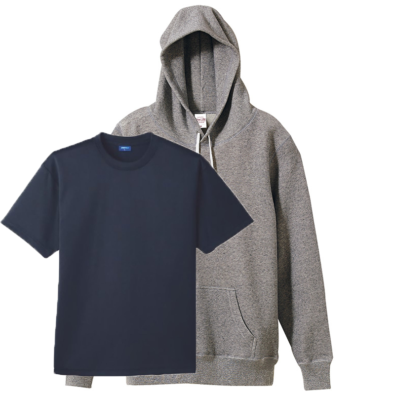 ヴィンテージへザー+(Inner)ネイビー