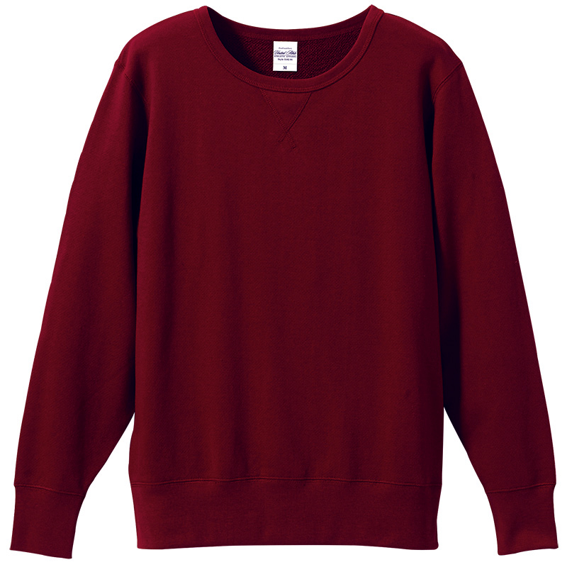 FF 8.4oz ファインフレンチテリー クルーネックスウェット(トレーナー) S～LL(XL) (レッドペッパー)