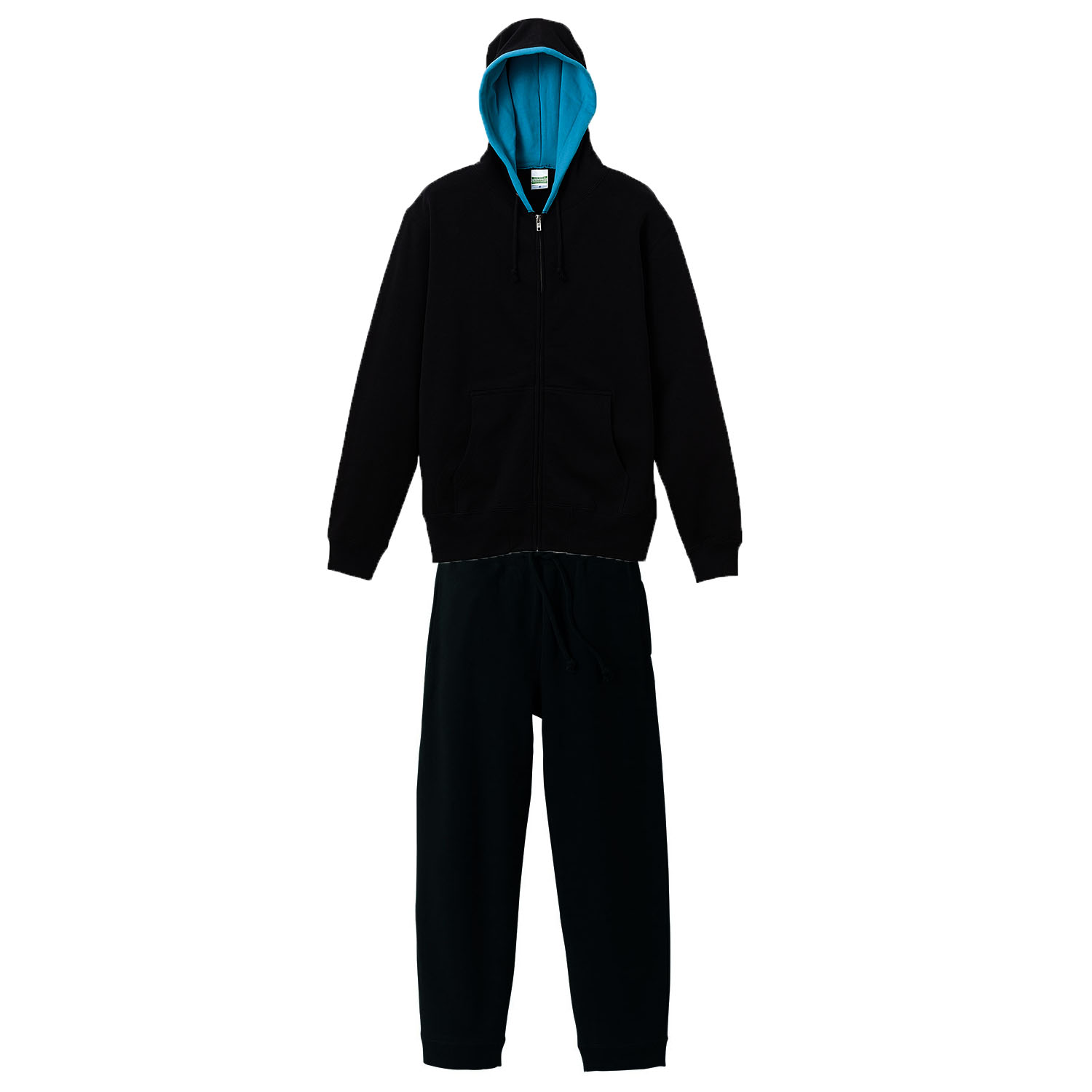 上ブラック・ターコイズブルー+下ブラック