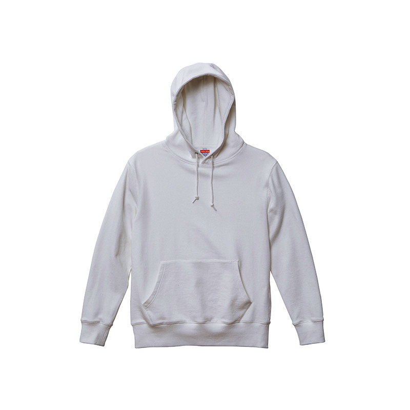 ユナイテッドアスレ 8.8oz ミドルウェイトスウェットプルオーバーパーカー(裏パイル) XS～XL (ホワイト)