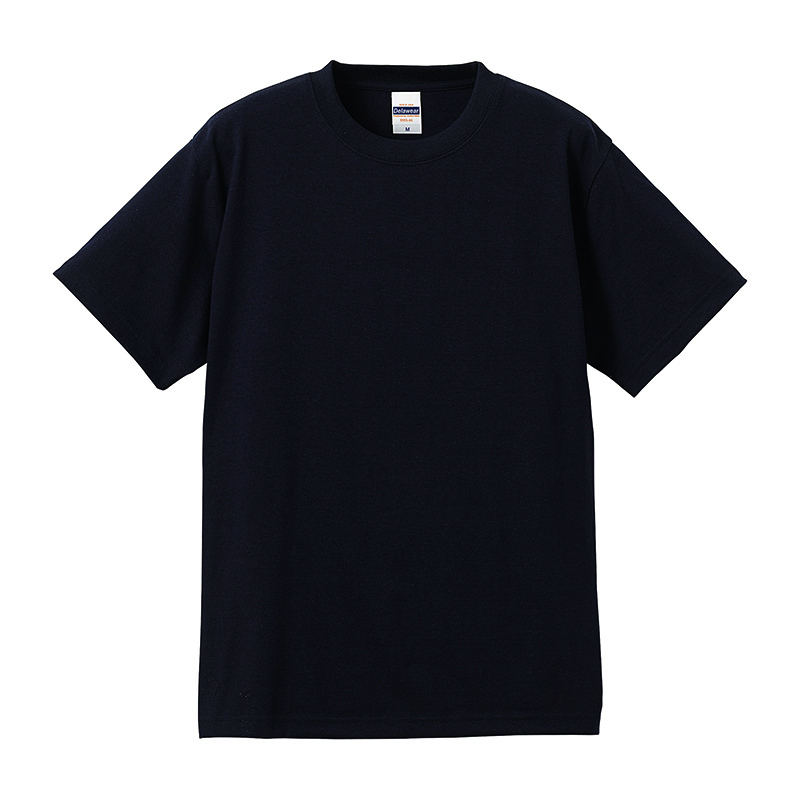 Delawear 6.2oz 厚手カラーTシャツ ジュニアサイズ (ネイビー)