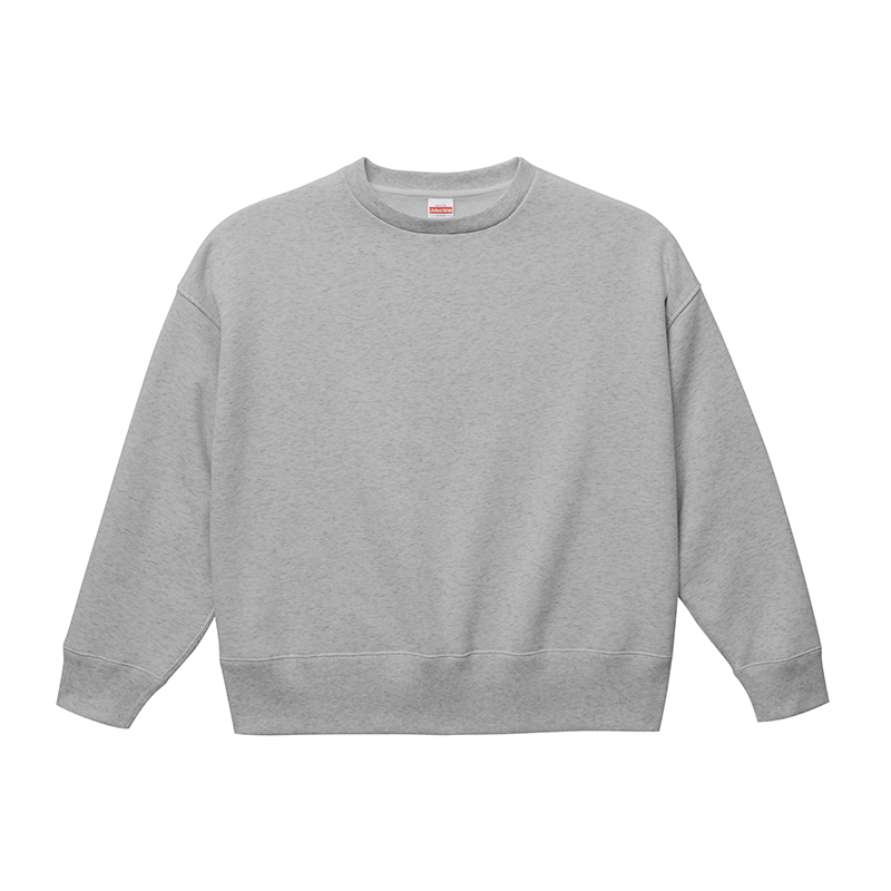 ユナイテッドアスレ 10.0oz ビッグシルエット クルーネック スウェット M・Lサイズ (ASH)