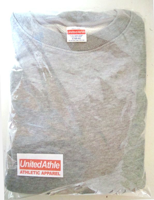 576901 ユナイテッドアスレ 12.7oz ヘヴィーウェイトクルーネックスウェット(裏パイル) 