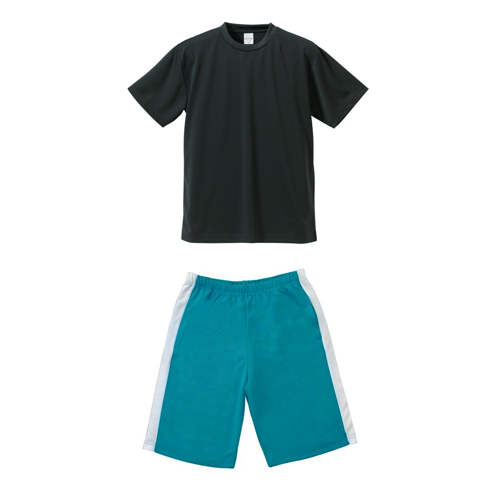 上ガンメタル+エメラルドブルー