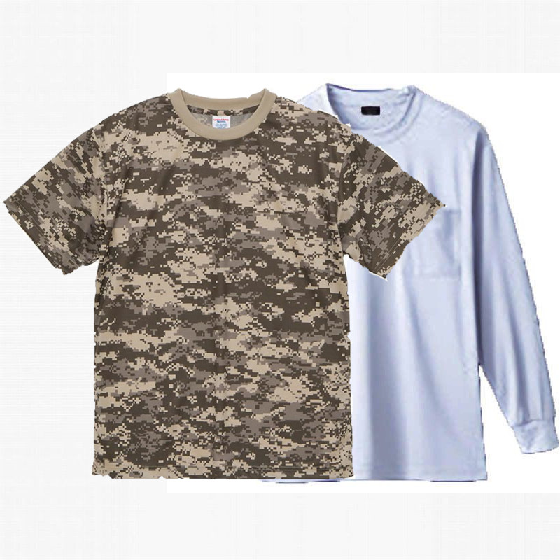 ACU(半袖)+ホワイト(長袖)