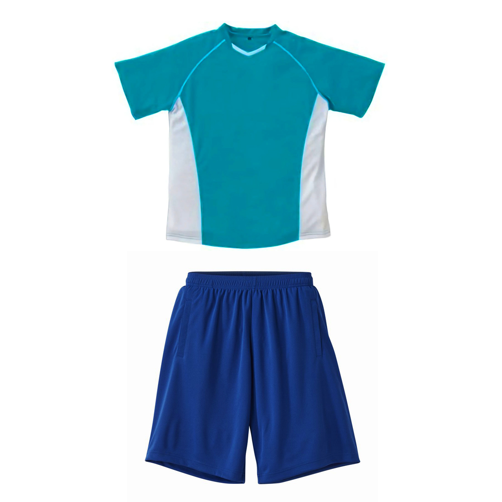 上ターコイズ+下コバルトブルー