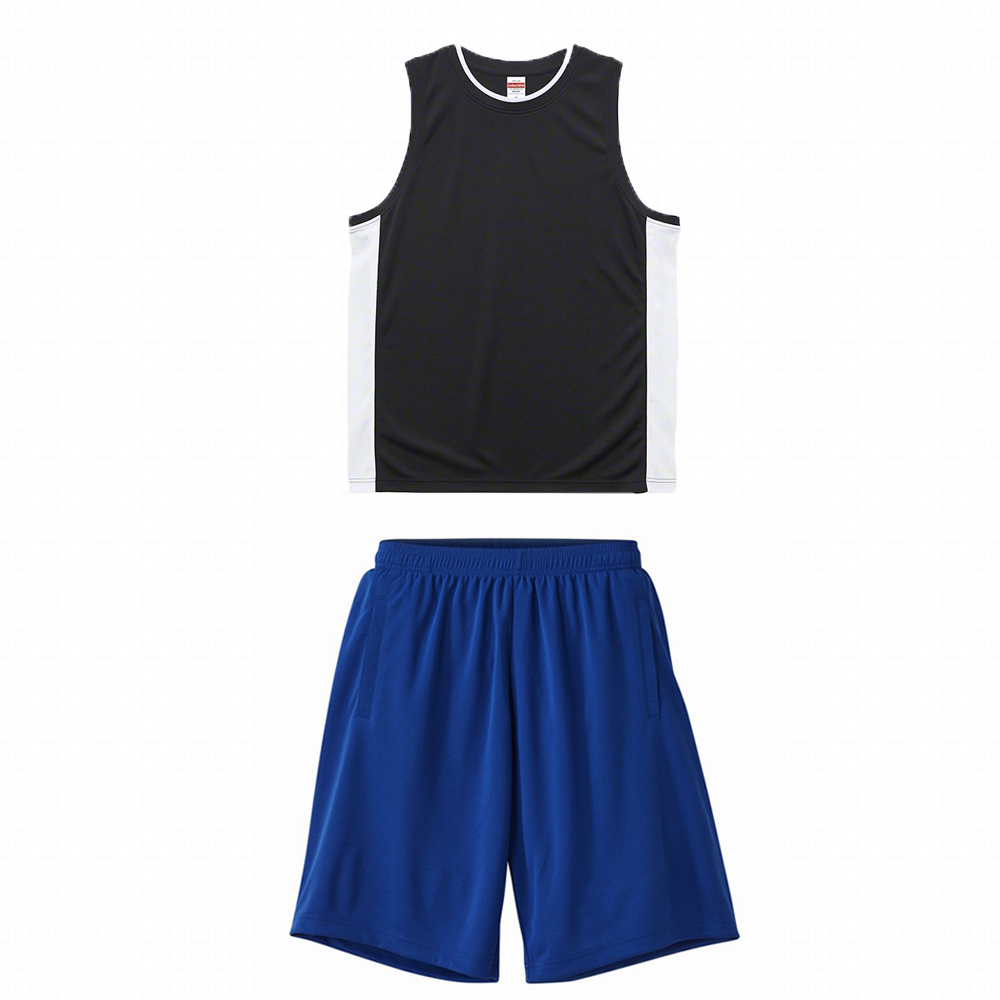 上ブラック・ホワイト+下コバルトブルー