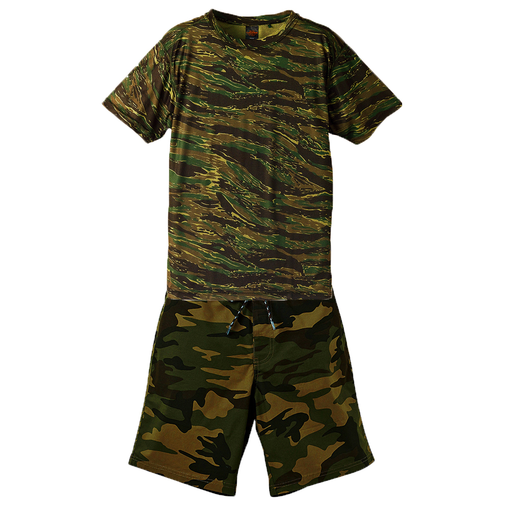 上タイガー+下ウッドランド