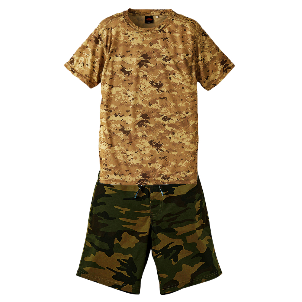 上ピクセルデザート+下ウッドランド