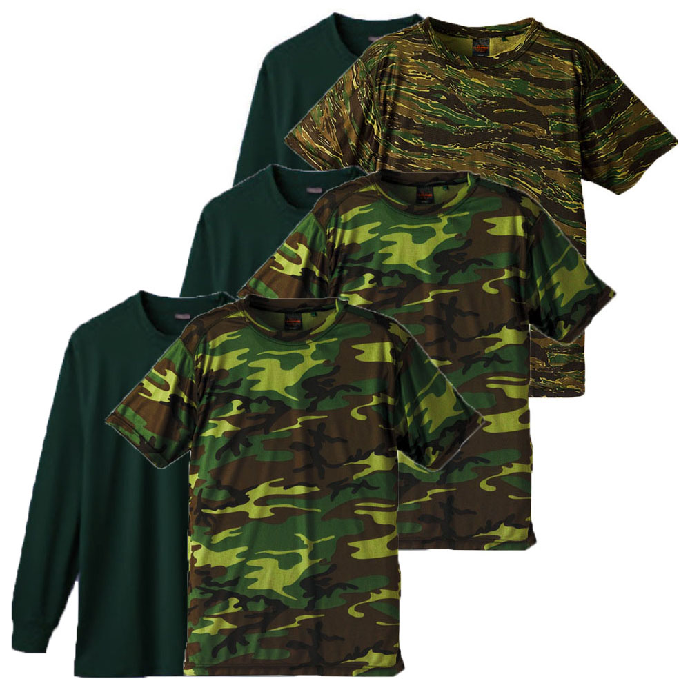 (ウッドランド×1+ピクセルウッ×2 (Outer))+アーミー(Inner)×3