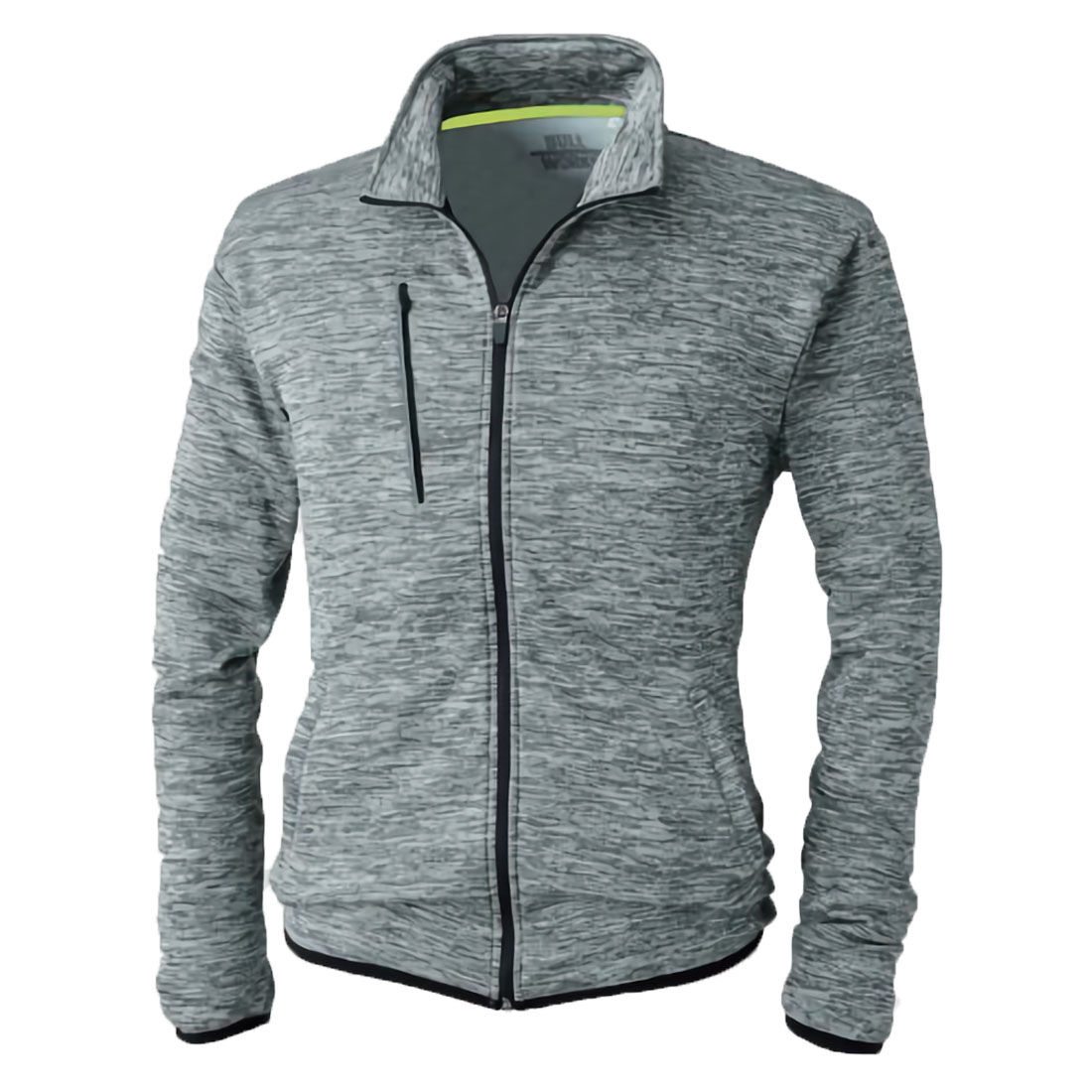 BULL WORKS ストレッチ軽防寒ブルゾン(裏地フリース) M～LLサイズ (杢グレー)