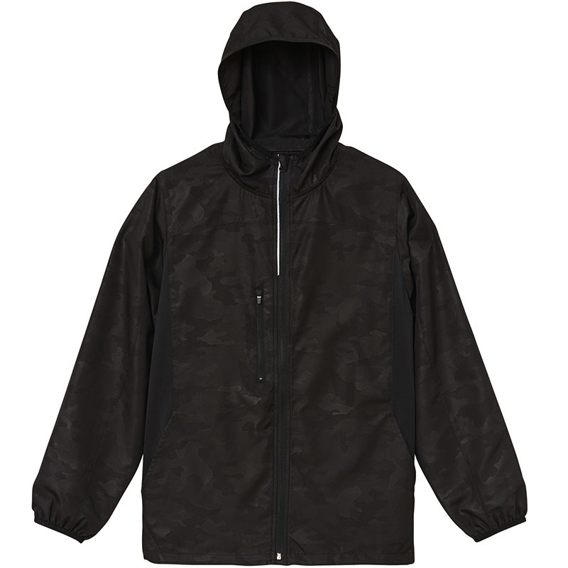 ユナイテッドアスレ マイクロリップストップ ジップジャケット(裏地付) ウッドランドブラック (ウッドランドブラック)