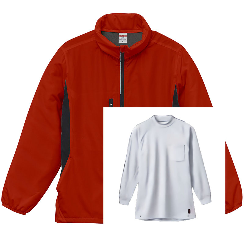 レッド+ホワイト