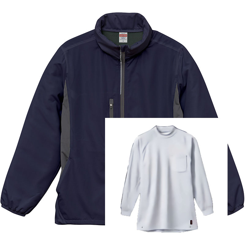 ネイビー+ホワイト