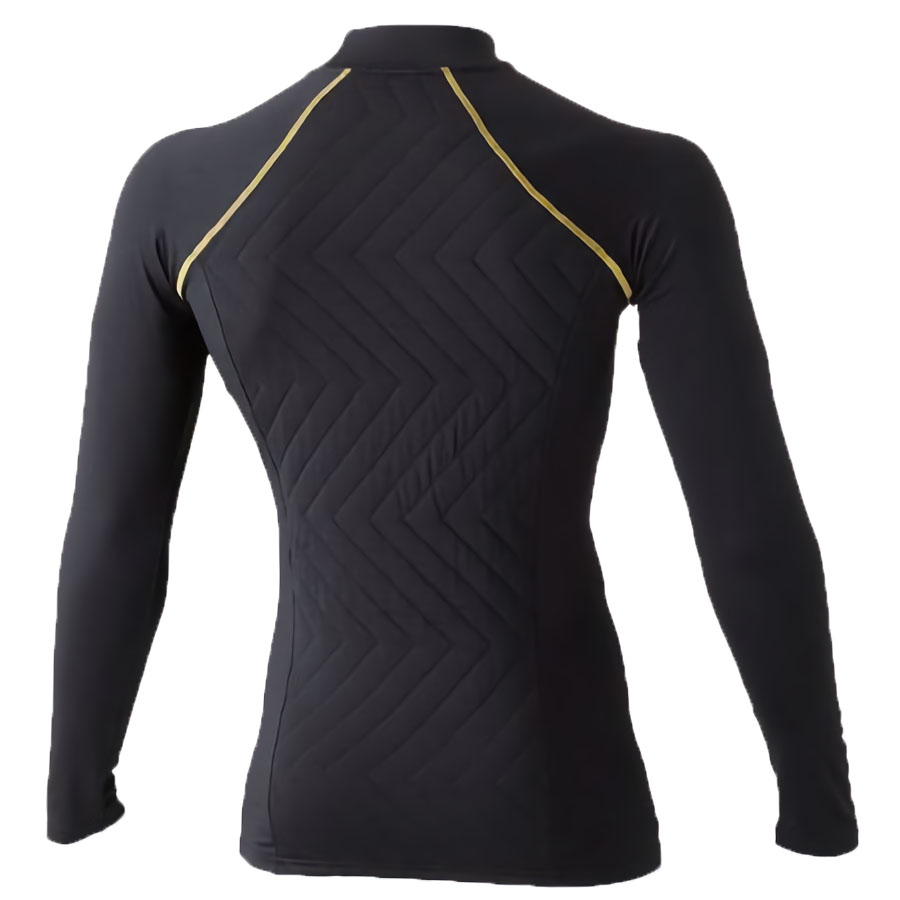 G.GROUND 背面キルトが暖かい(中綿入り) ウォームコンプレッションウェア