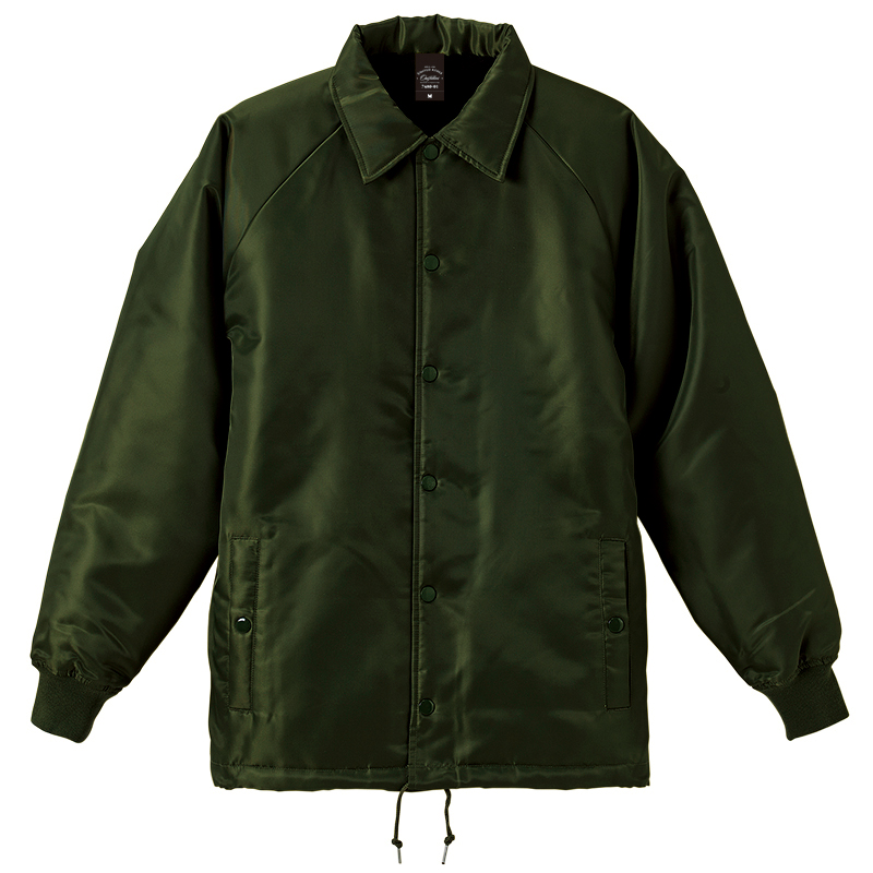 ユナイテッドアスレ ミリタリーコーチジャケット(ボア裏地付き) S～XLサイズ (OD(オリーブドラブ))