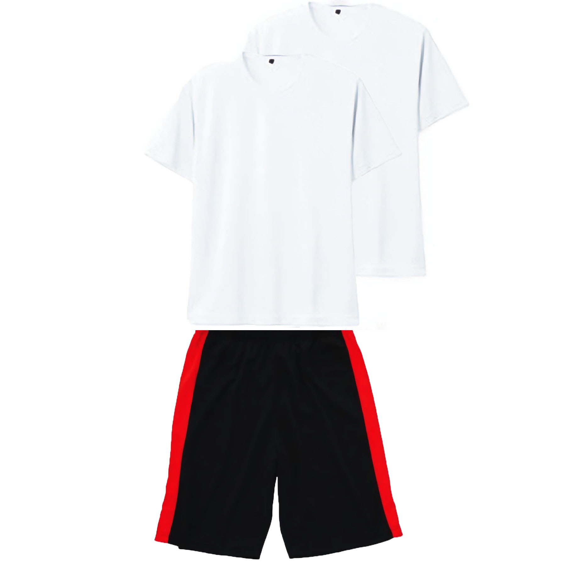 上ホワイト+下ブラック