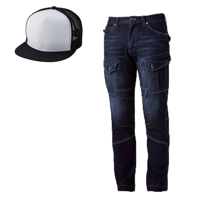 ホワイト・ブラック(キャップ)