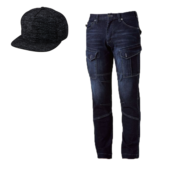 メランジブラック(キャップ)