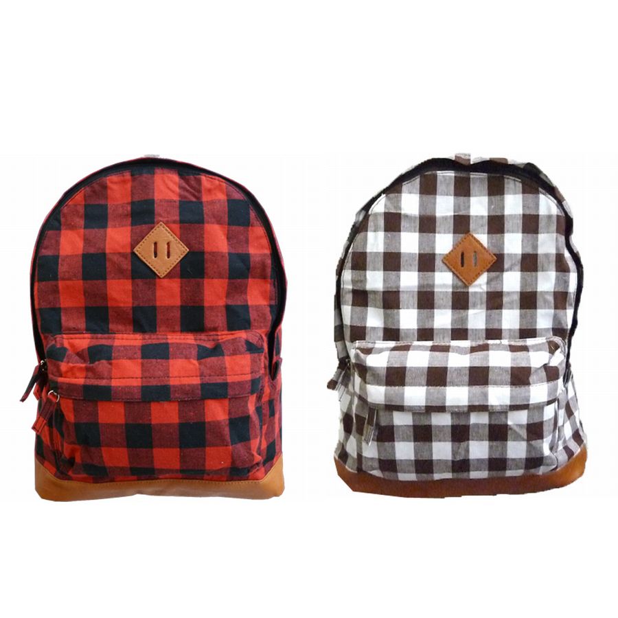 アカ色 + チャ色