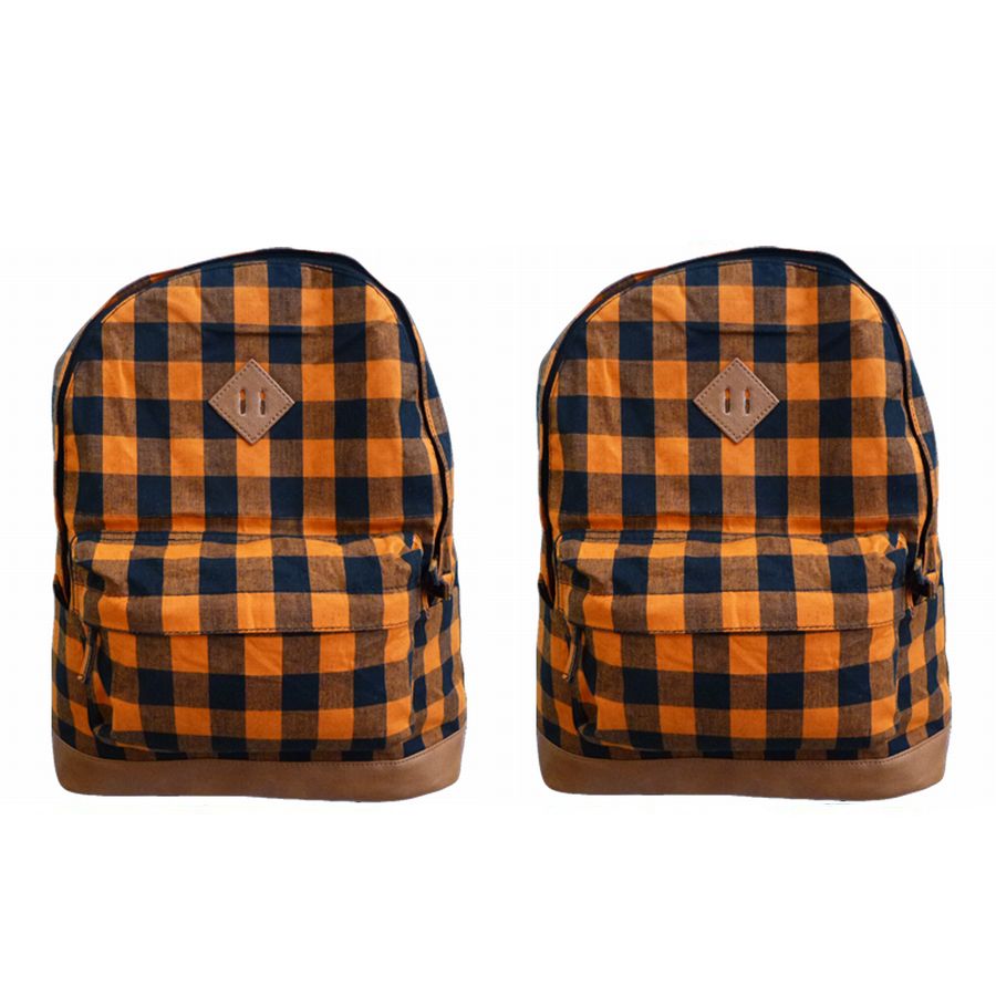 オレンジ色 + オレンジ色