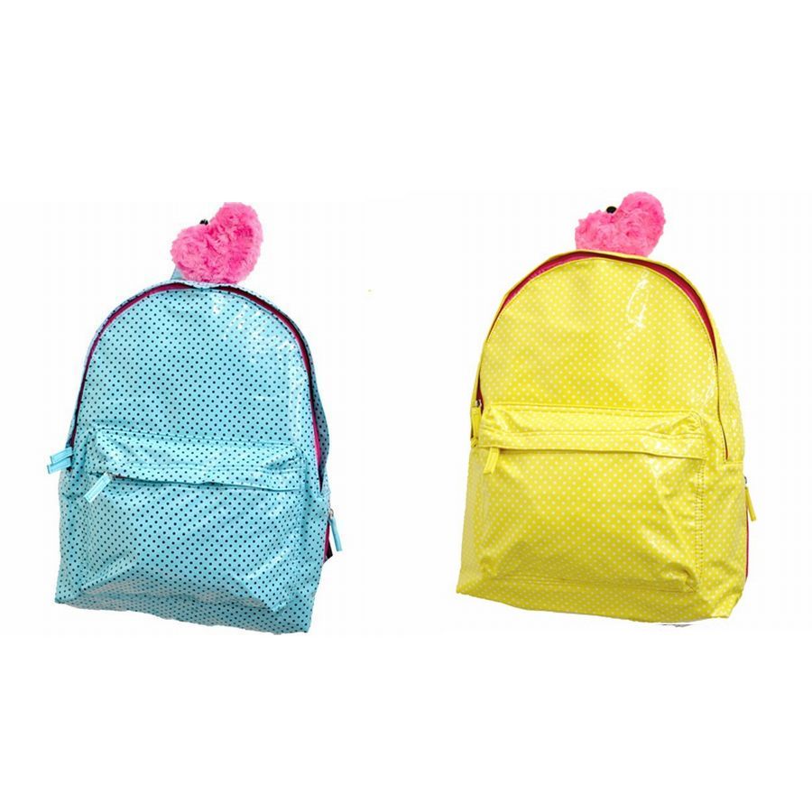 サックス色 + イエロー色