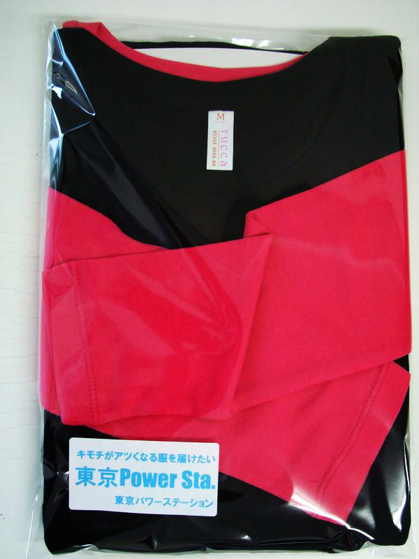 rucca 七分袖と半袖のTシャツ重ね着コーデ・セット for レディース M・Lサイズ