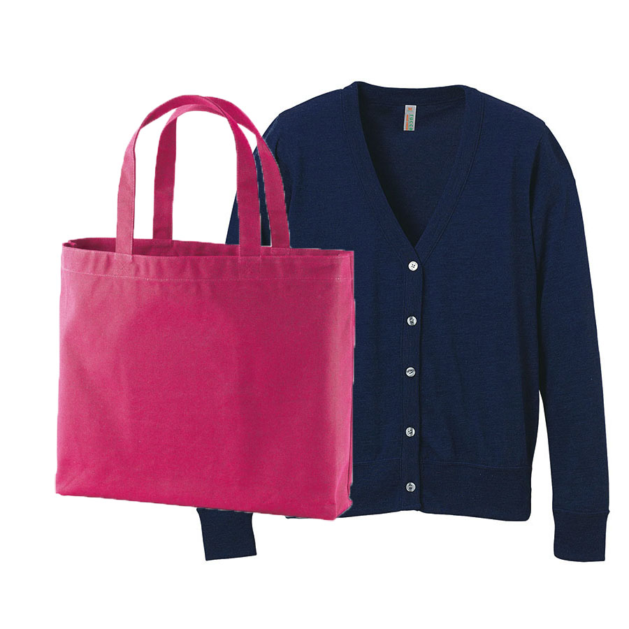 レディースカーディガン+トートバッグ(大) コーデ学割セットアップ