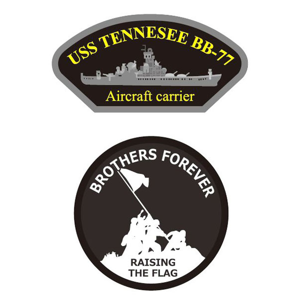 Patch of the United States Navy, and the USMC