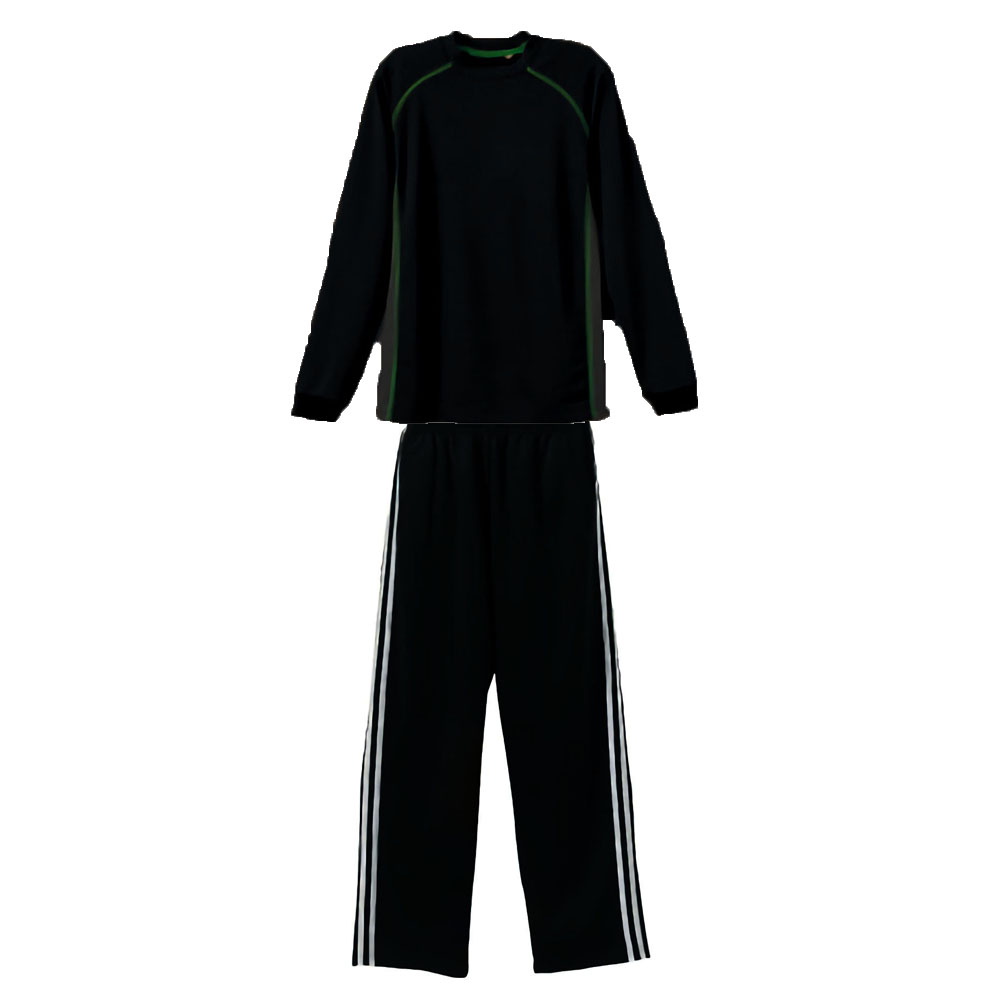 Absolute_GEAR 4.3oz 長袖ラグランスリーブTシャツ+ジャージロングパンツ