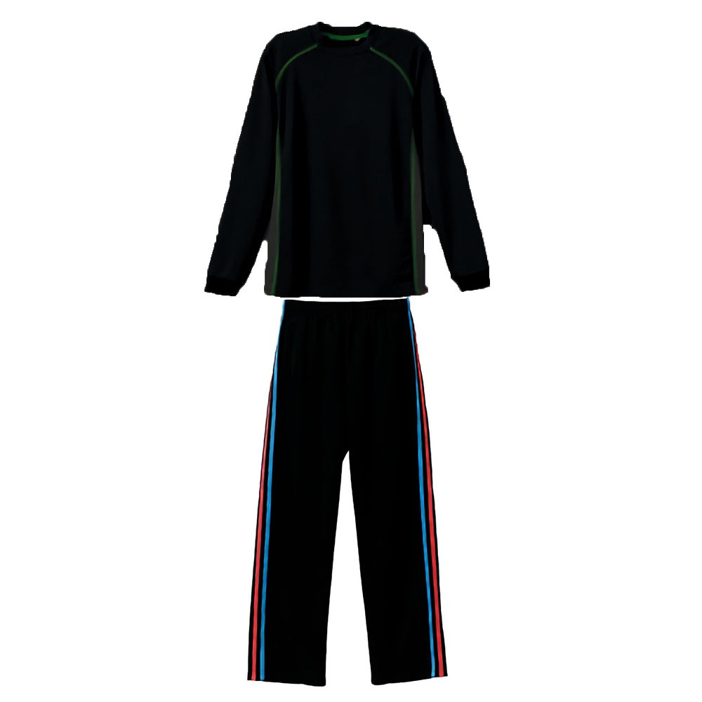 Absolute_GEAR 4.3oz 長袖ラグランスリーブTシャツ+ジャージロングパンツ学割セット