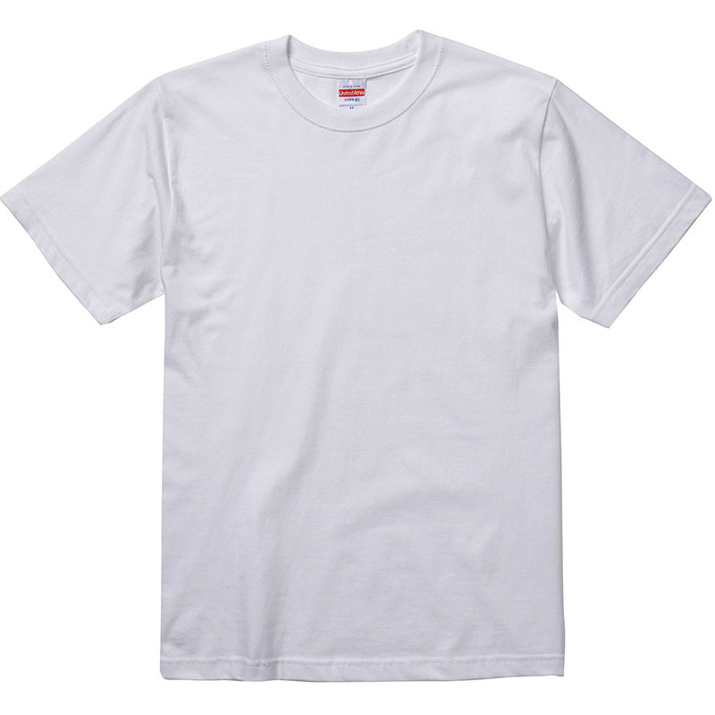 ユナイテッドアスレ 5.6oz ヘヴィーウェイト 白無地Tシャツ S～XLサイズ
