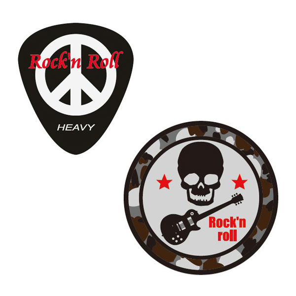 Rock'n Roll Patches #1 "HEAVY", Skull