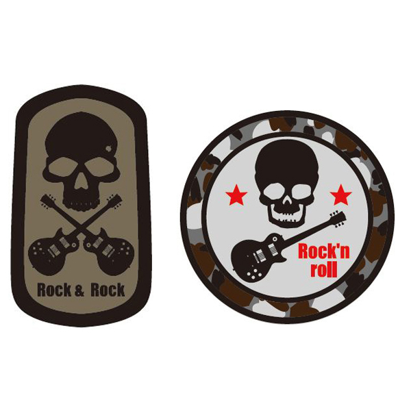 Rock'n Roll Patches #2 "Skulls"