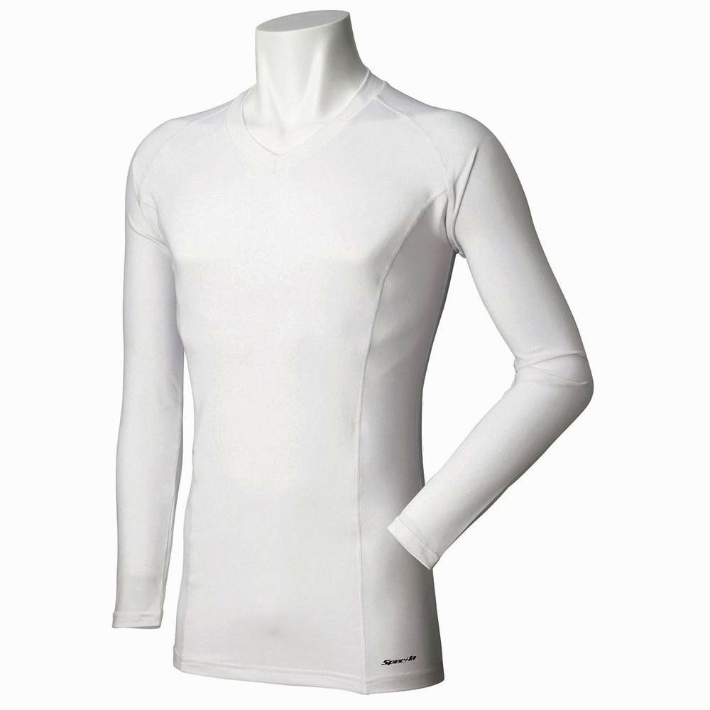 防寒ランニングウェア トップス重ね着2点セット 裏起毛サポートインナー+半袖Tシャツ