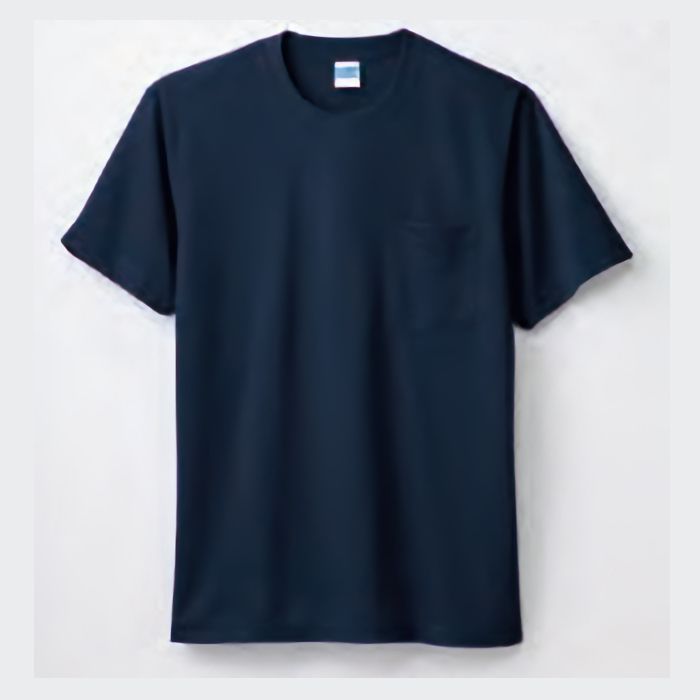 爽cool 5.0oz 半袖Tシャツ(胸ポケット有り))吸汗速乾 50121 S～3Lサイズ