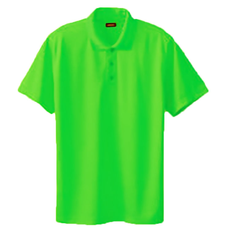 DRY+D(ドライ+デオドラント) 4.4oz 蛍光カラー半袖ポロシャツ S～3Lサイズ