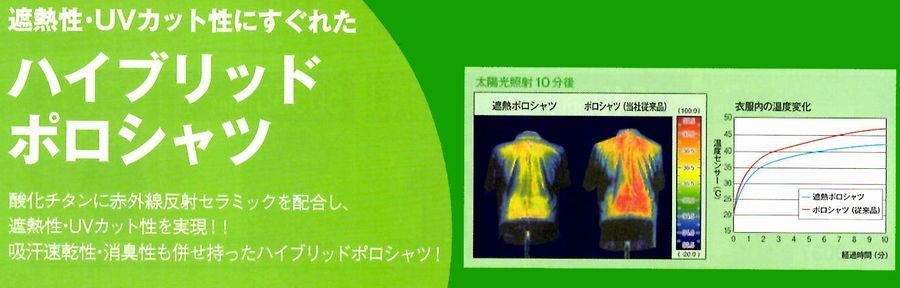 Absolute_GEAR 4.6oz 長袖ポロシャツ(遮熱・UVカッット・吸汗速乾・消臭) 5L