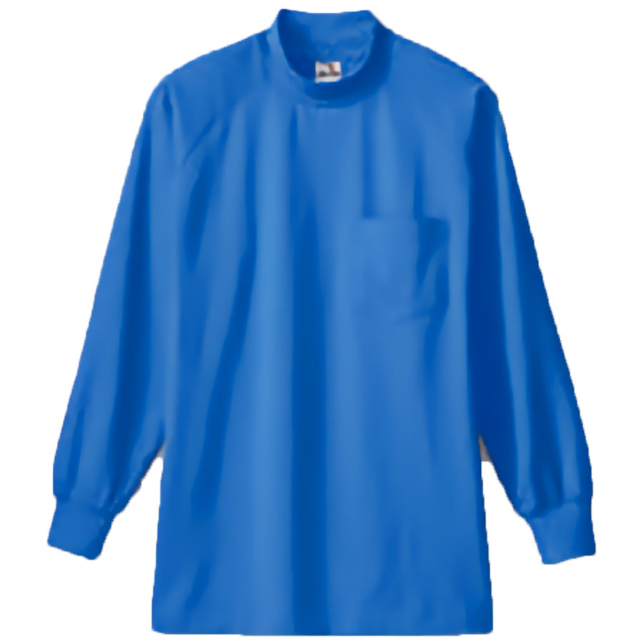 さわやかな着心地 6.2oz 交編(二重織)ハイネックシャツ 4Lサイズ