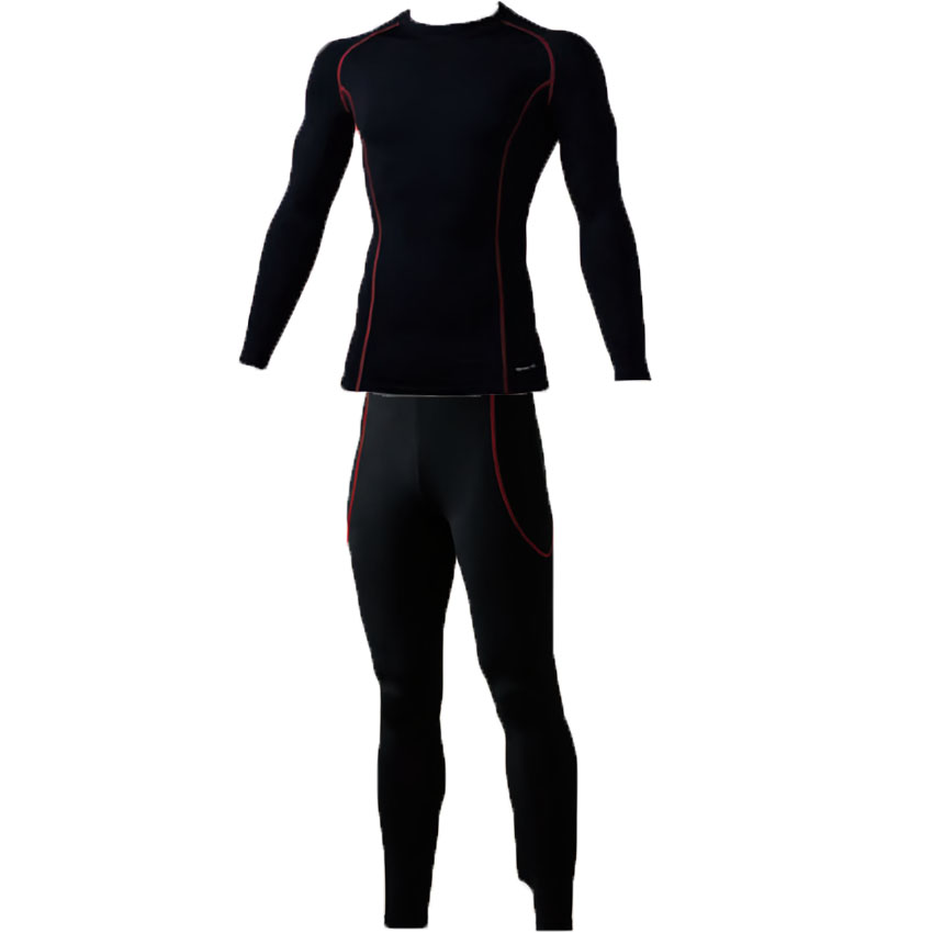 防寒サポートウェア上下 クルーネック+サポートタイツ for メンズ&レディース SS～3L